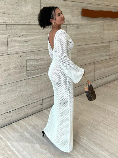 Emma's Knit Maxi Dress