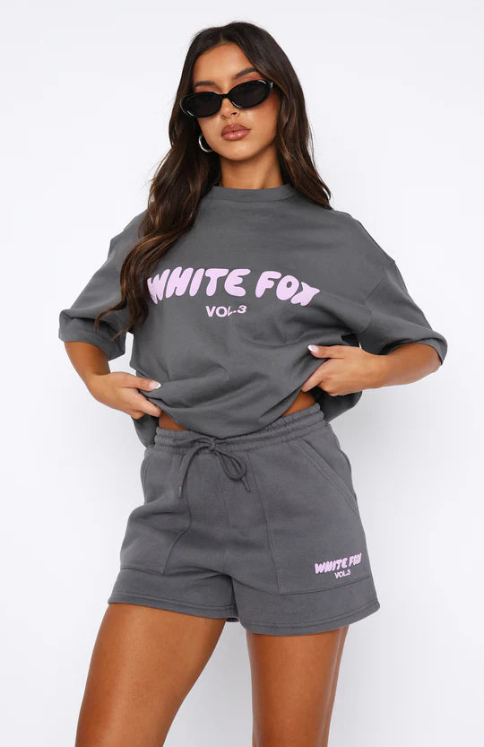 White Fox Oversized T-Shirt