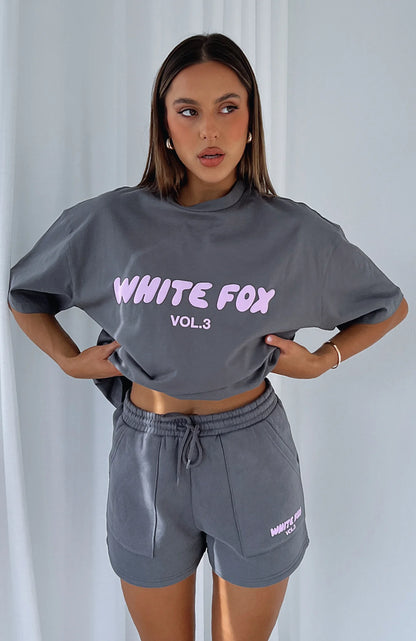 White Fox Oversized T-Shirt