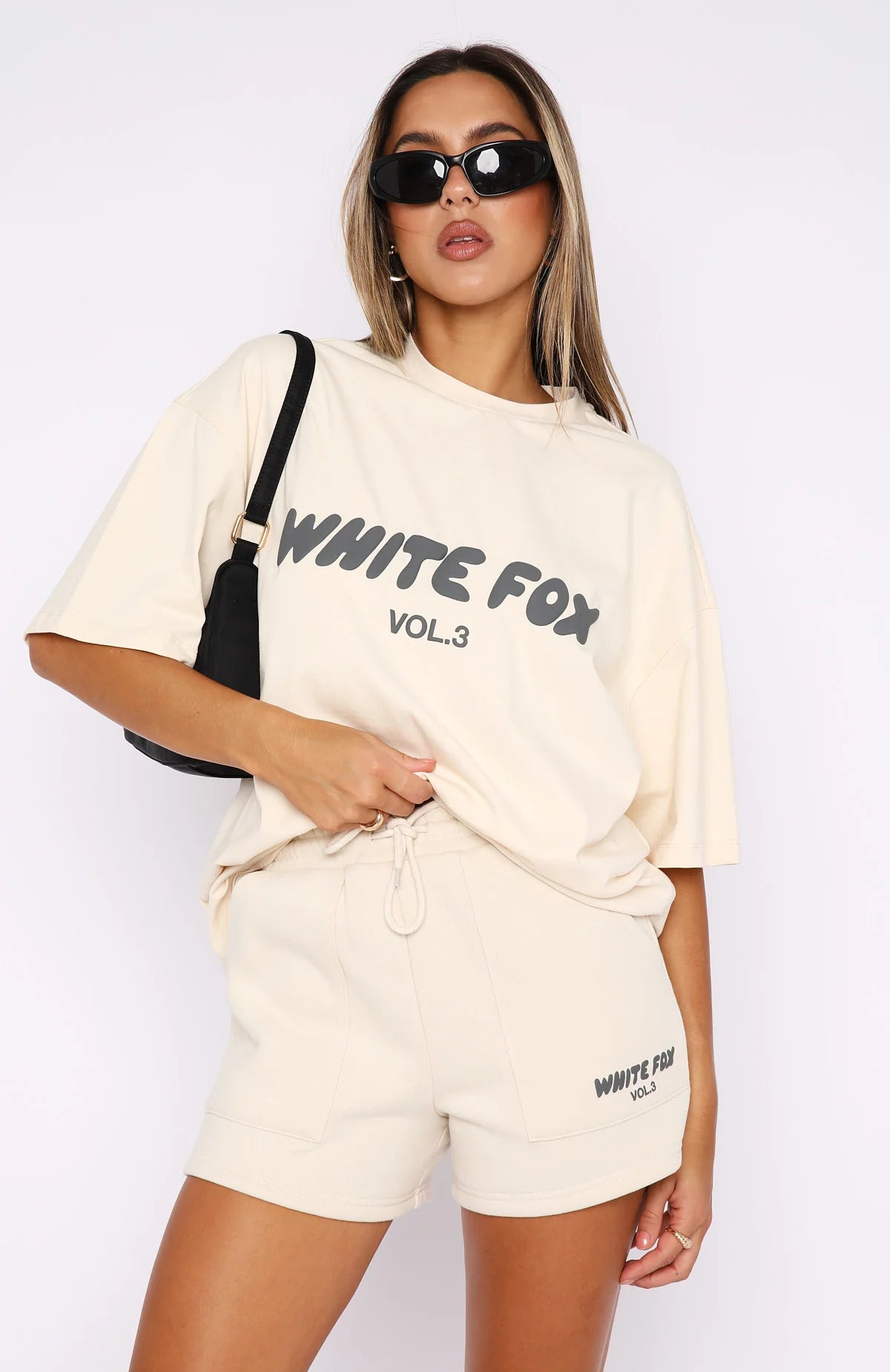 White Fox Oversized T-Shirt