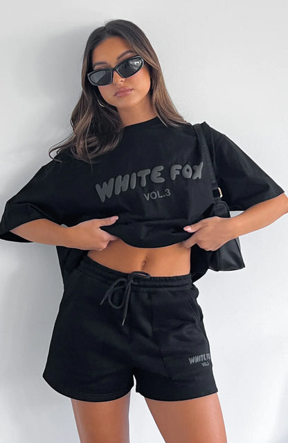 White Fox Oversized T-Shirt